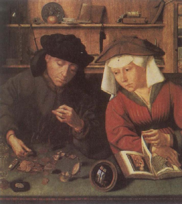 Quentin Massys The Moneylender and His Wife China oil painting art